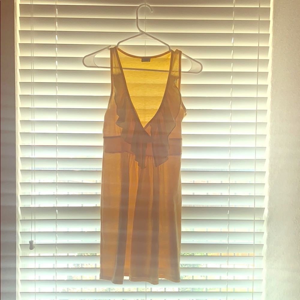 Shade yellow summer dress by Charming Charlie’s.